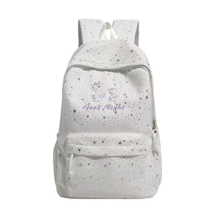 Starry-Themed Student Backpack Bowlift