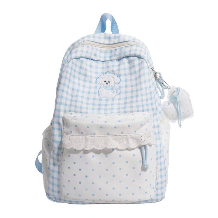 Playful Patterned Backpack Bowlift