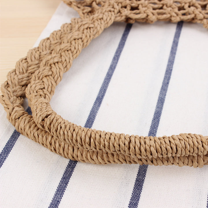 Fashionable net tote bag made from natural materials Bowlift