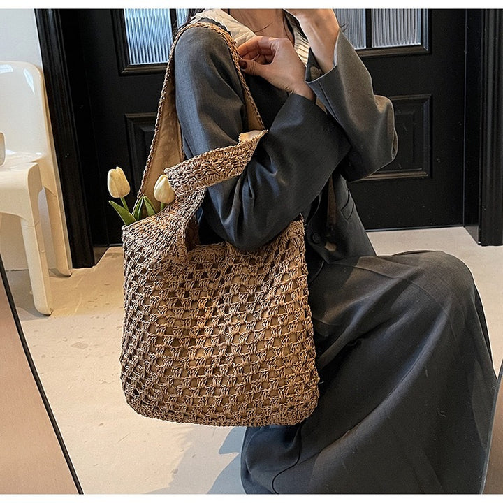 Beautiful Braided Tote Bag Bowlift
