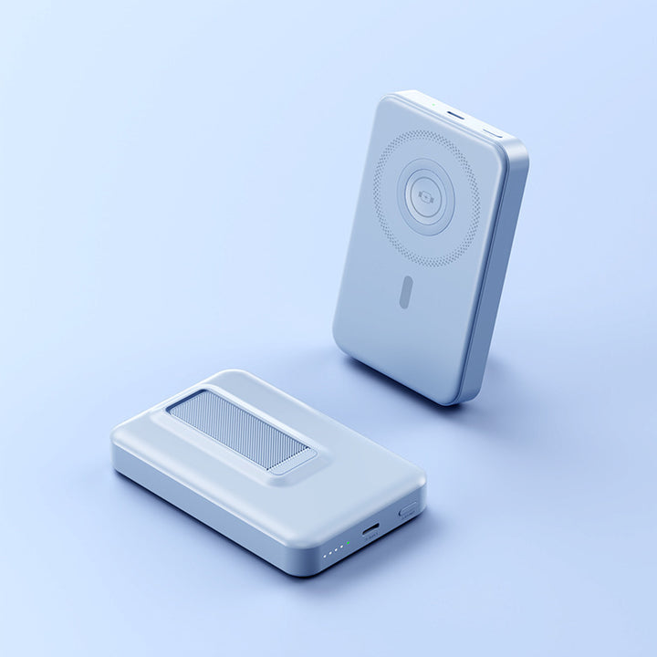 Portable power bank with innovative magnetic technology and integrated fast charging function Bowlift