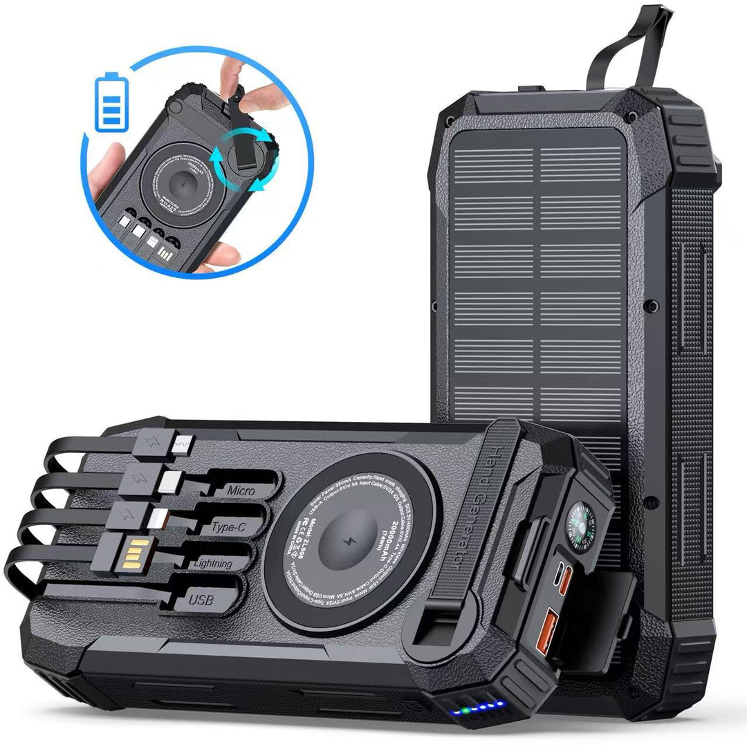 Solar Powerbank with High Speed Charging Function Bowlift
