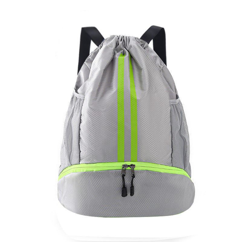 Sporty Drawstring Backpack Bowlift