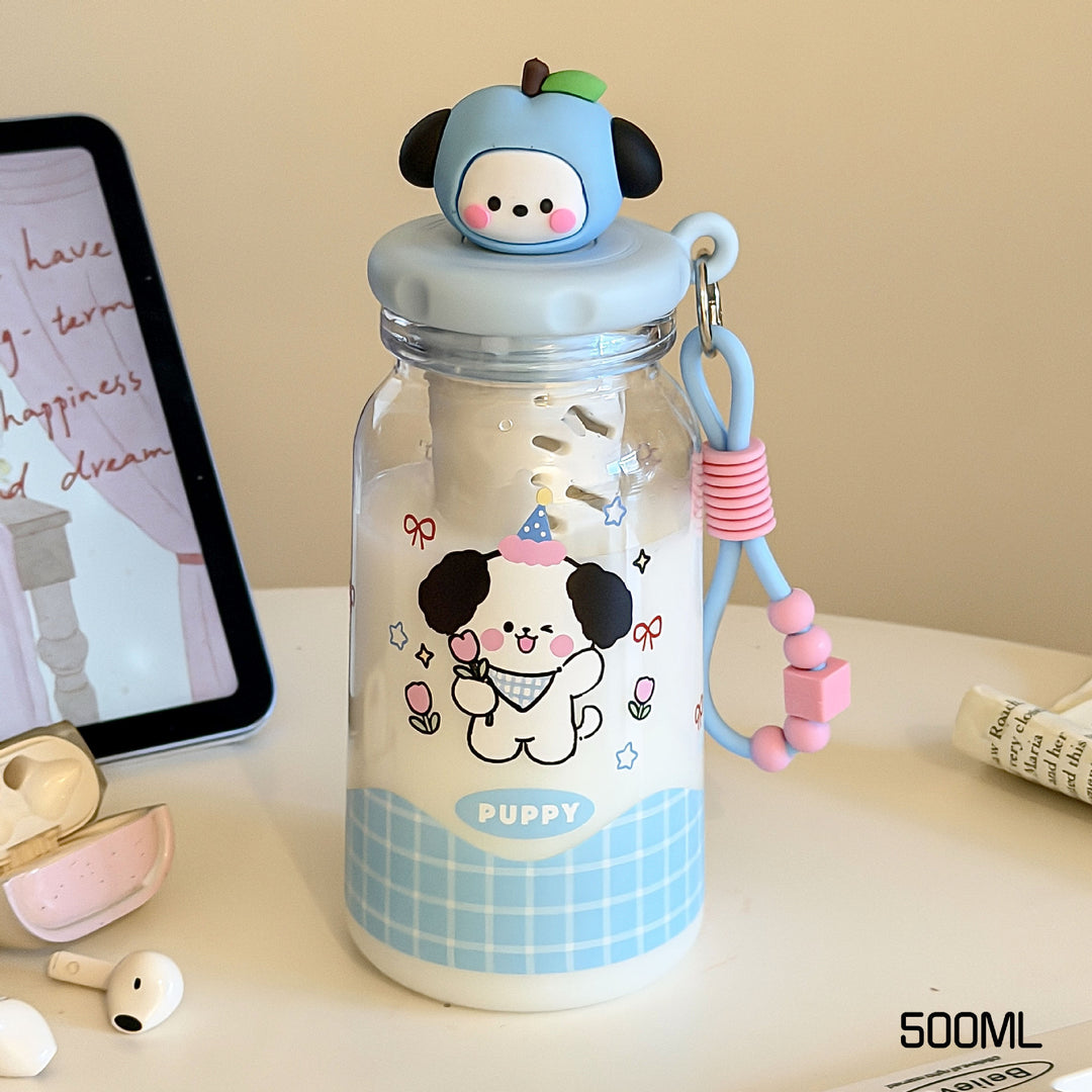 Women's creative drinking bottle with fruit motif Bowlift