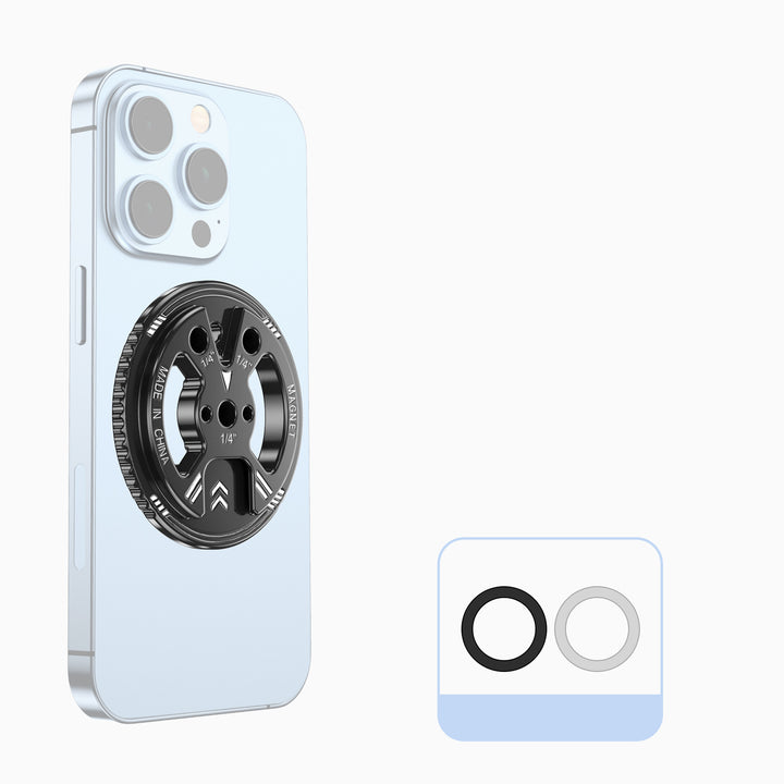 Unisex Magnetic Smartphone Mounting Adapter Bowlift
