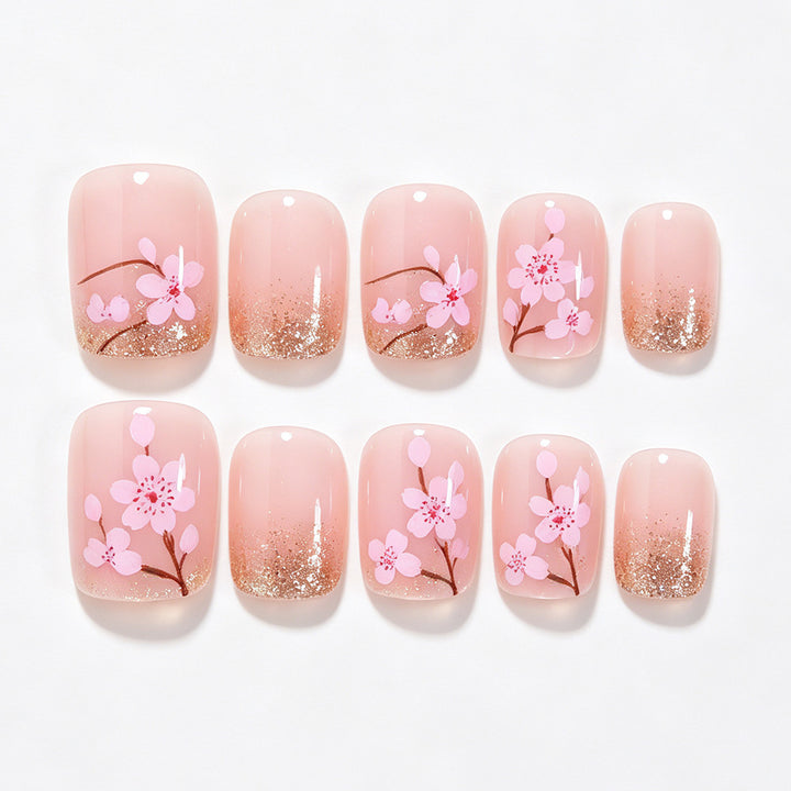 Elegant Floral Nail Art Design Kit Bowlift