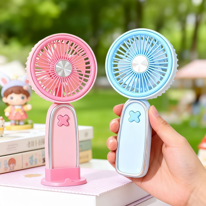 Women portable mini fan with USB charging function and ergonomic design Bowlift