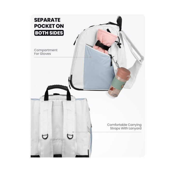 Multifunctional Sports and Travel Backpack Bowlift