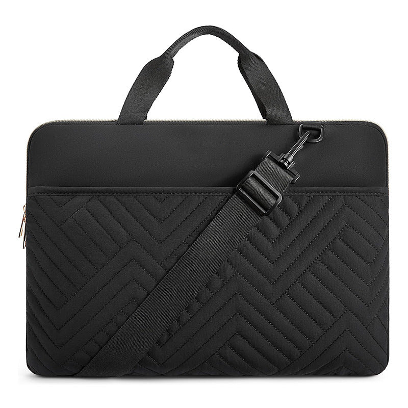 Padded Laptop Sleeve with Removable Shoulder Strap Bowlift