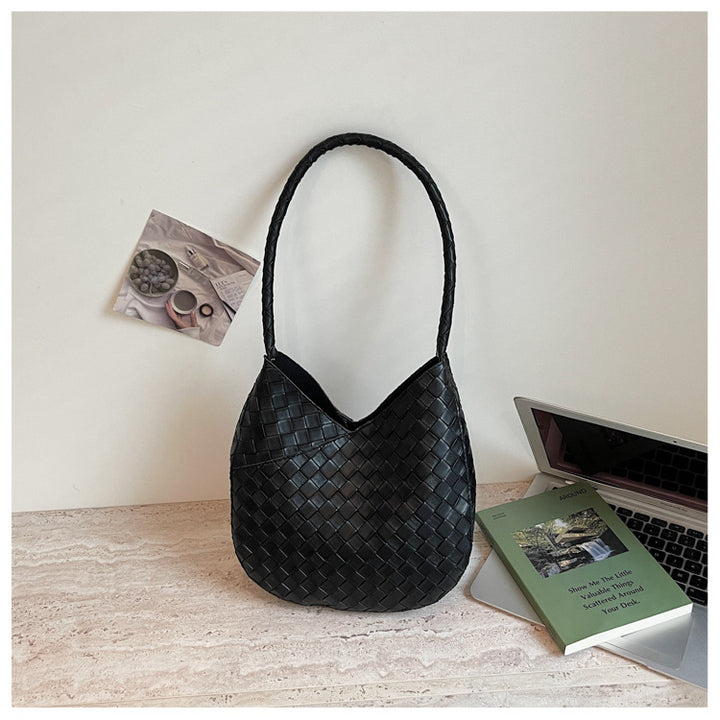 WoWoven Leather Hobo Bag Bowlift