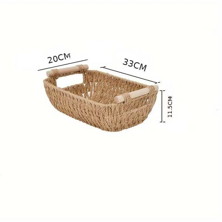 Storage basket made of durable natural material Bowlift