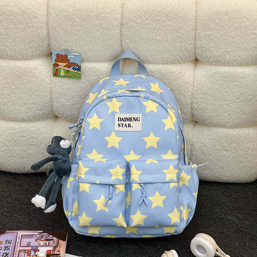 Stylish Star Patterned Backpack