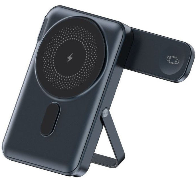 Wireless charger with integrated stand Bowlift