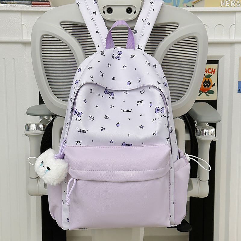 Cute Bunny-Themed Backpack