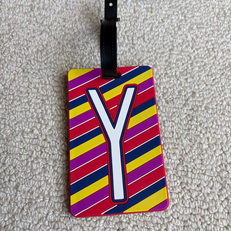 Customized Monogram Luggage Tag Bowlift