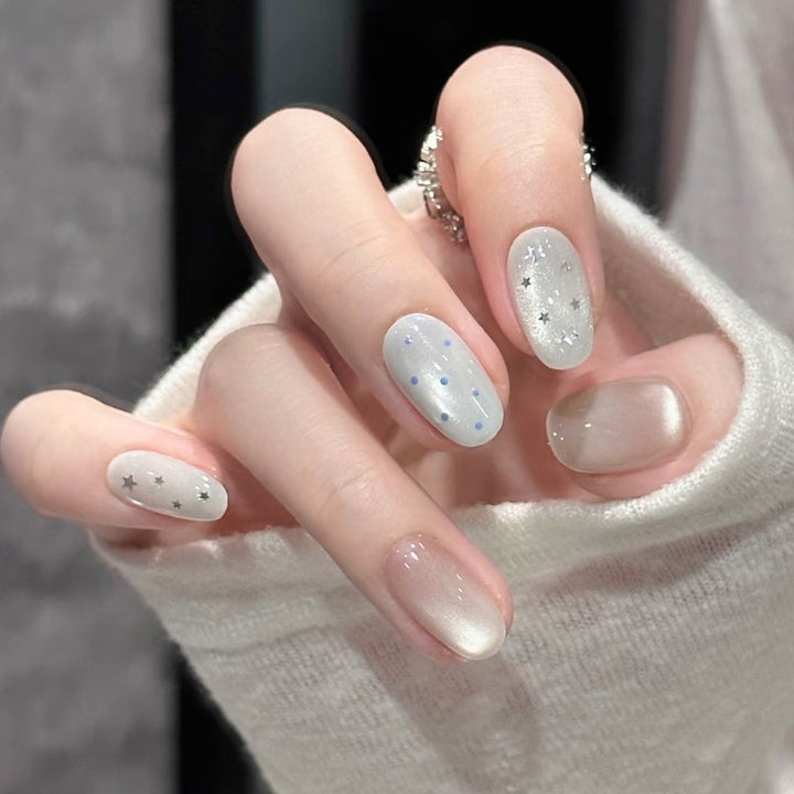Artistic Press-On Nail Wraps Bowlift