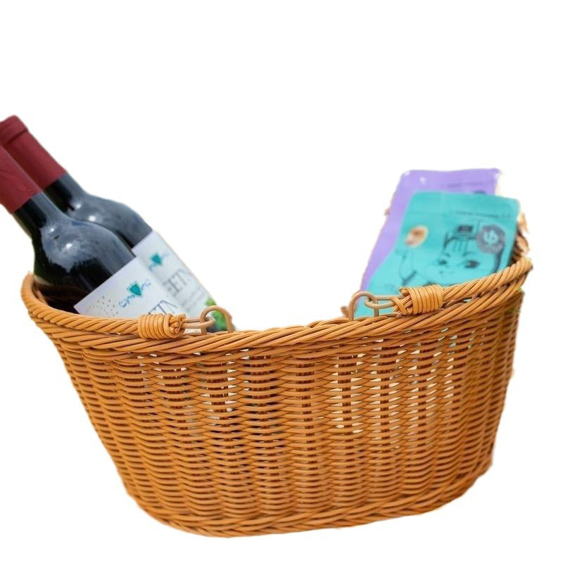 Woven Picnic Basket Bowlift