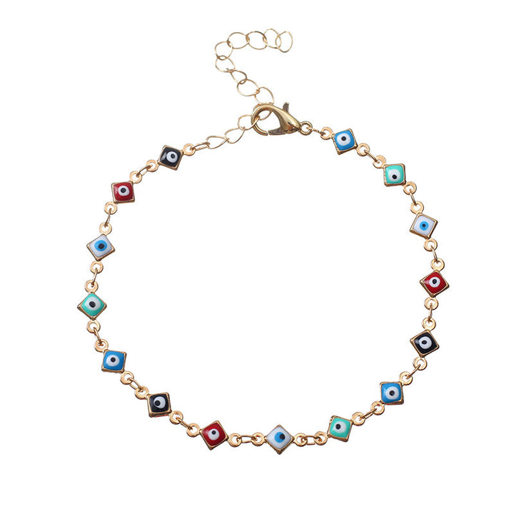 Multi-Colored Evil Eye Bracelet Bowlift