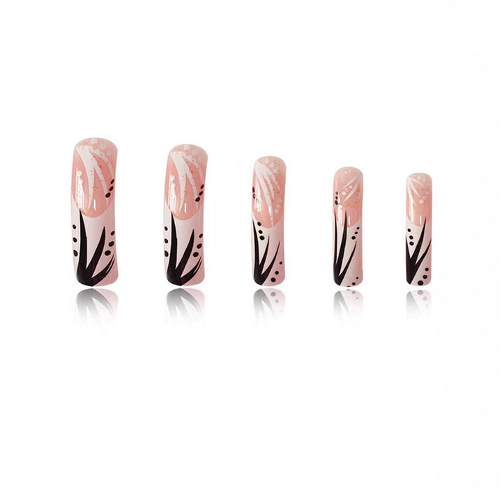 Decorative Long-Length Nail Art Bowlift
