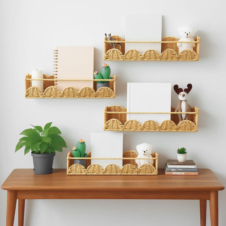Handcrafted Decorative Wall Shelf Bowlift