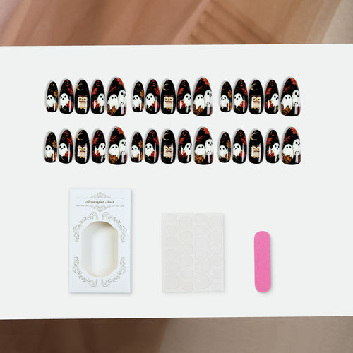 Creative nail art set with Halloween motif Bowlift