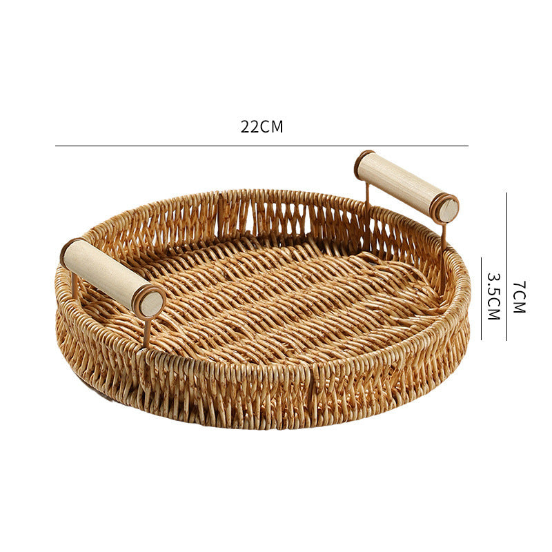 Home Storage Woven Tray Bowlift