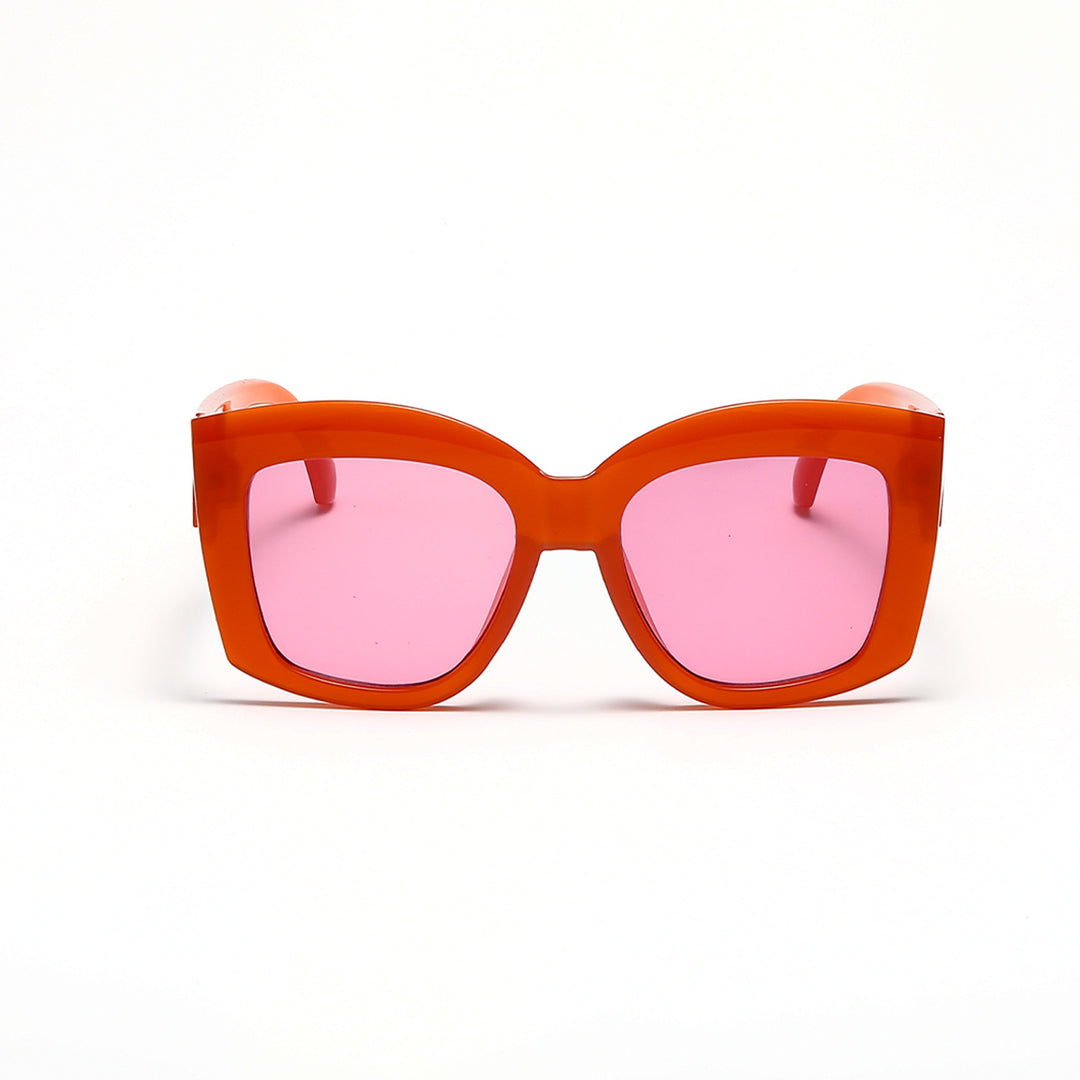 Women fashionable oversized sunglasses in unique design Bowlift