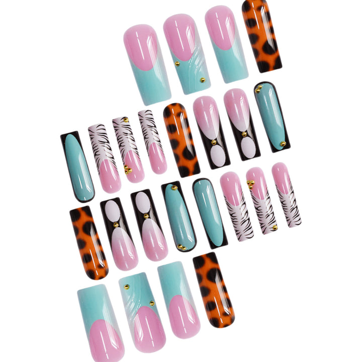 Artistic Press-On Nail Art Set Bowlift