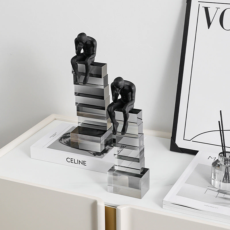 Contemporary Reflective Abstract Sculpture