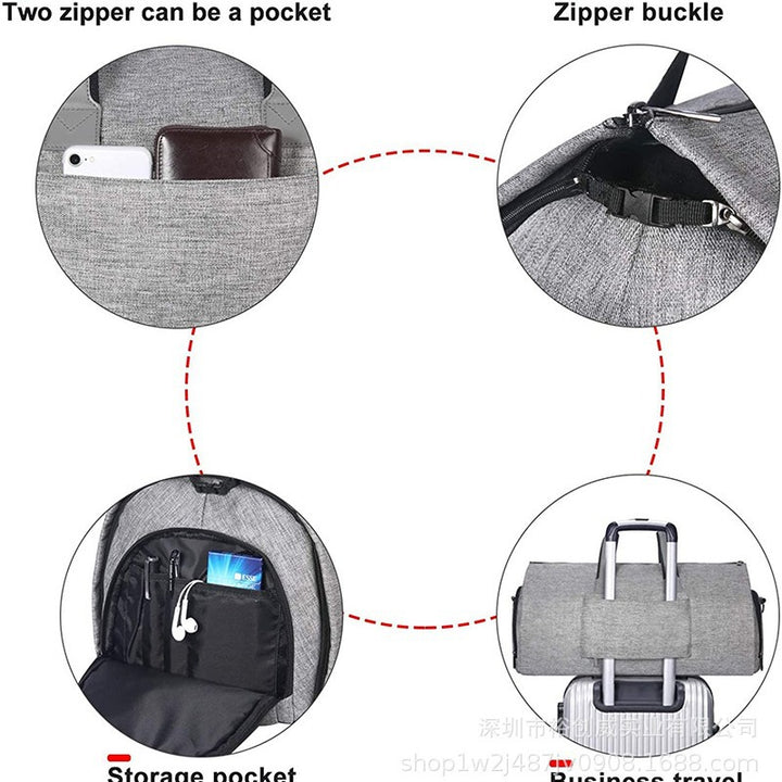 Travel Garment Carrier Bag Bowlift
