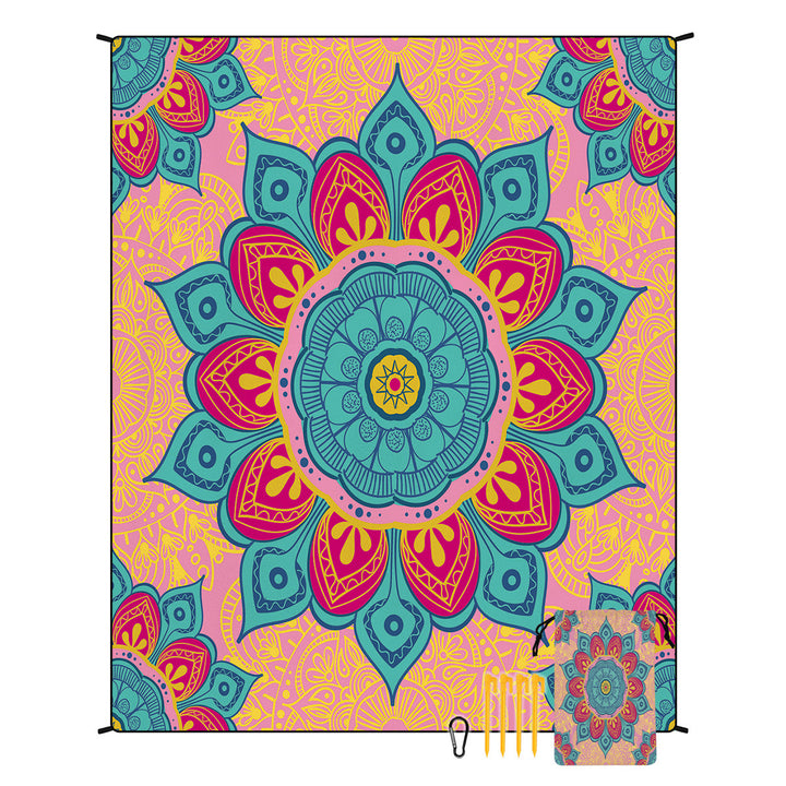 Geometric Print Tapestry Bowlift