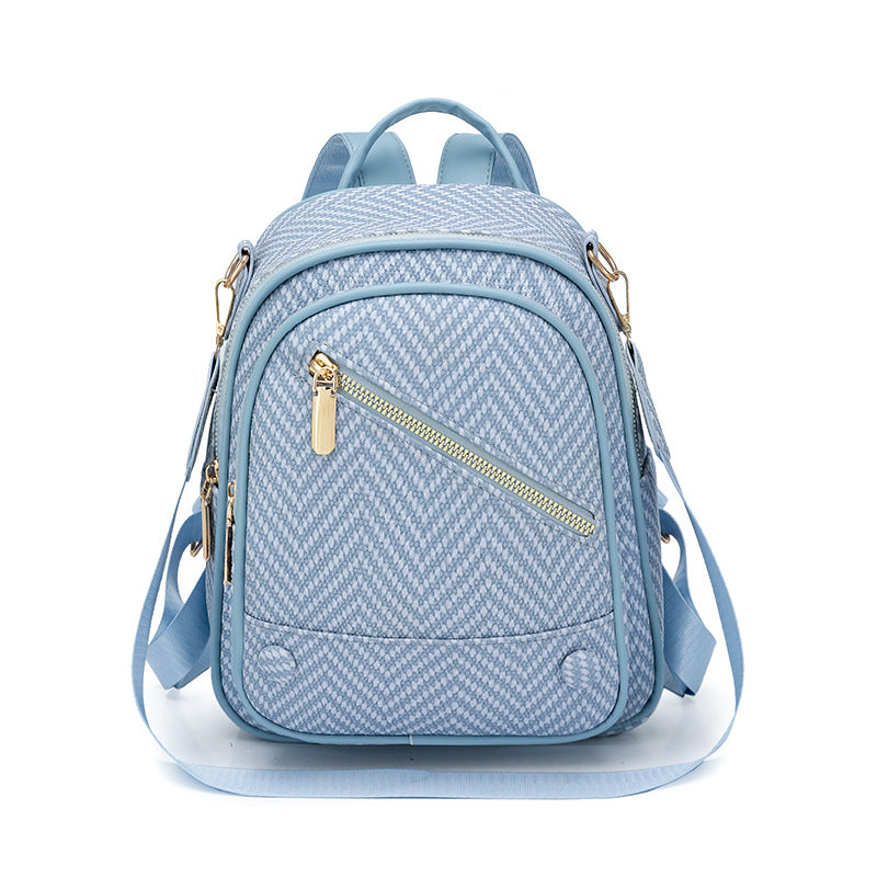 Chic Textured Backpack Bowlift