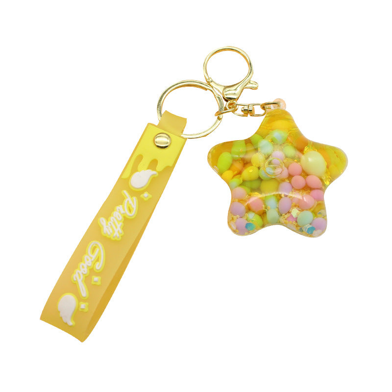 Unisex keychain with candy motif Bowlift