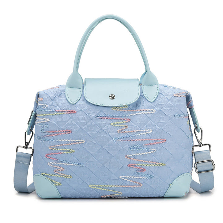 Fashionable Travel Bag With Multifunctional Storage Compartments Bowlift