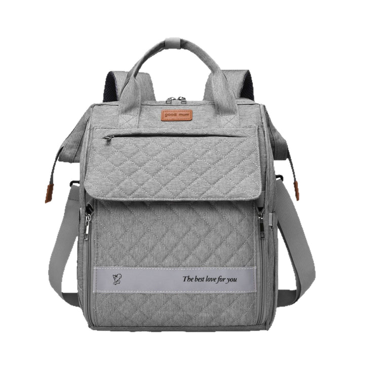 Quilted Multi-Purpose Backpack Bowlift