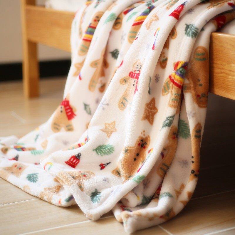 Cozy Seasonal Plush Blanket