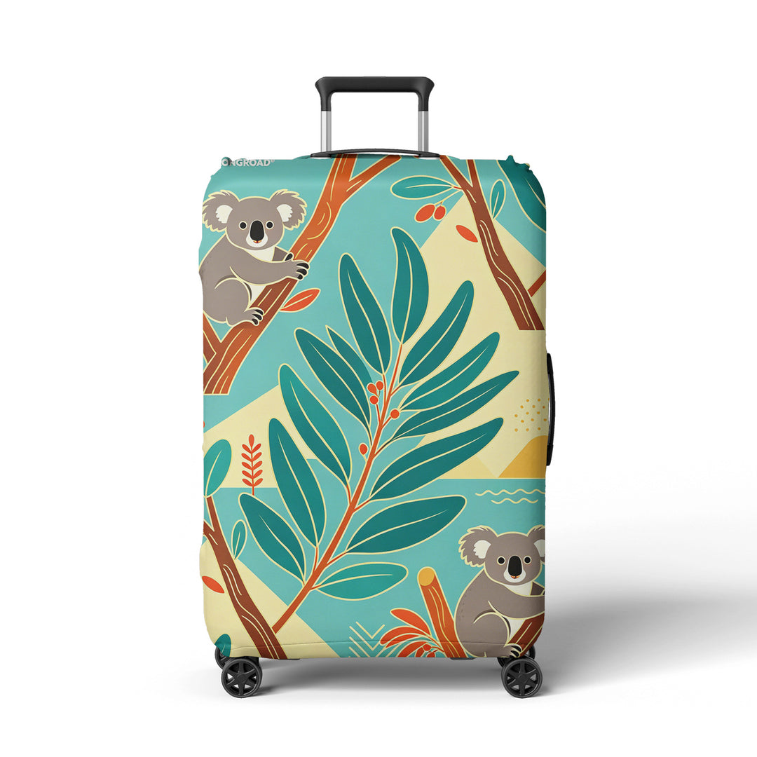 Women's suitcase sock with colorful coral design Bowlift