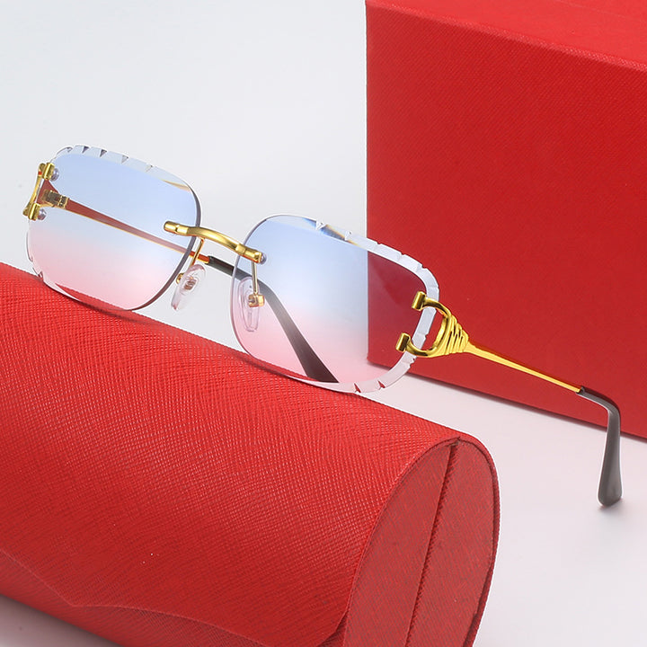 Ladies Designer Sunglasses with uniquely shaped frame and UV protection Bowlift
