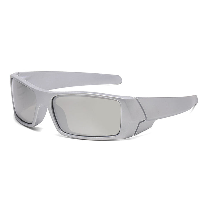 Polarized Wraparound Fishing Sunglasses with Impact-Resistant Frame Bowlift