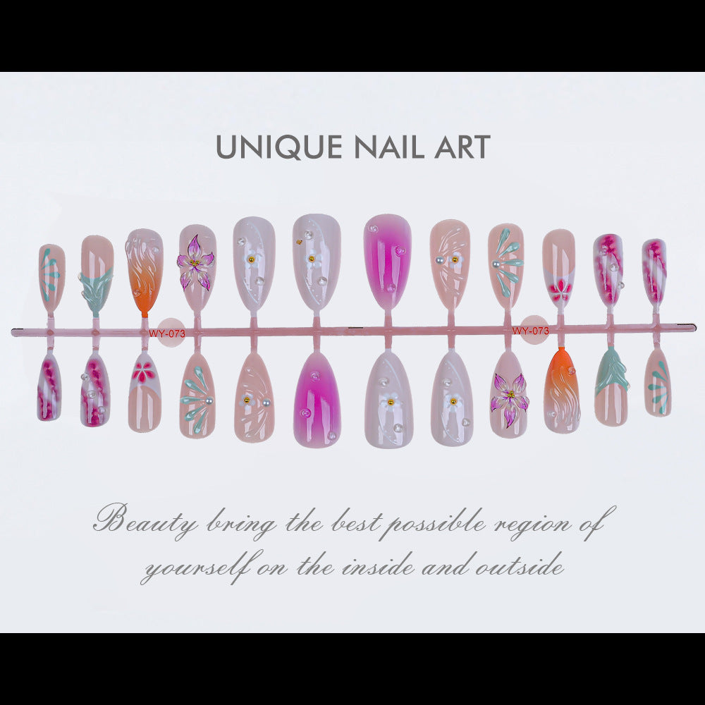 Decorative Press-On Nail Art Collection Bowlift