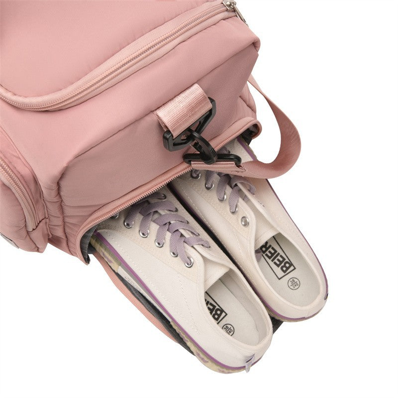 Sport and Travel Bag with Multi-functional Compartments Bowlift