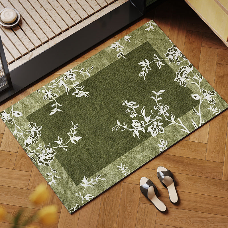 Elegant Floral Pattern Indoor Area Rug