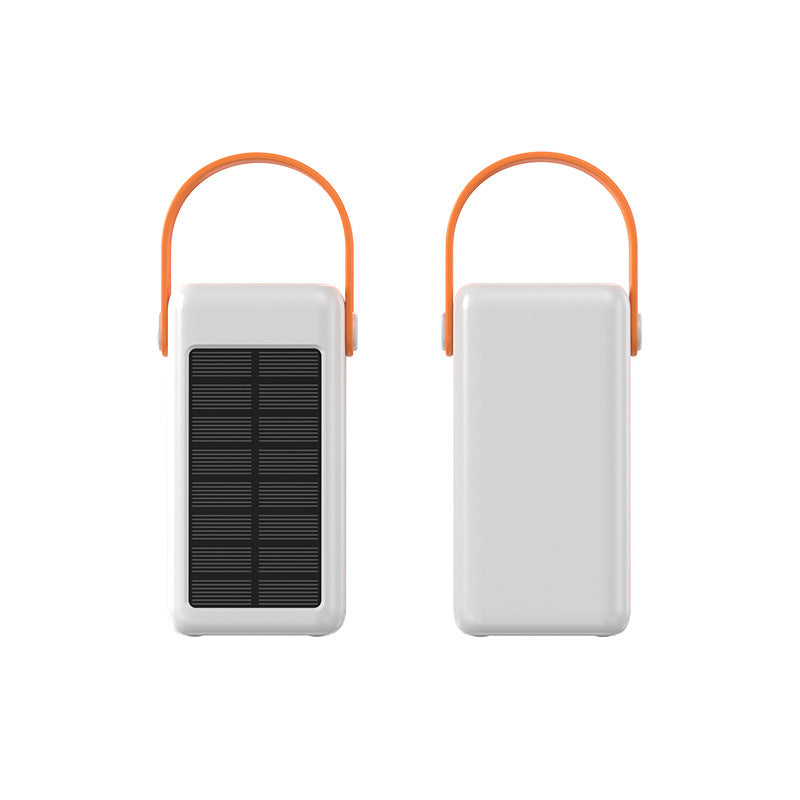 Wearable Solar Power Bank with Multifunctional Charging Options Bowlift