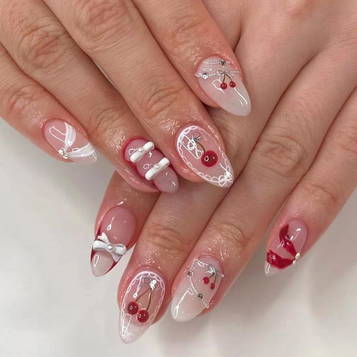 Artfully Designed Nail Extensions with Elegant Details Bowlift