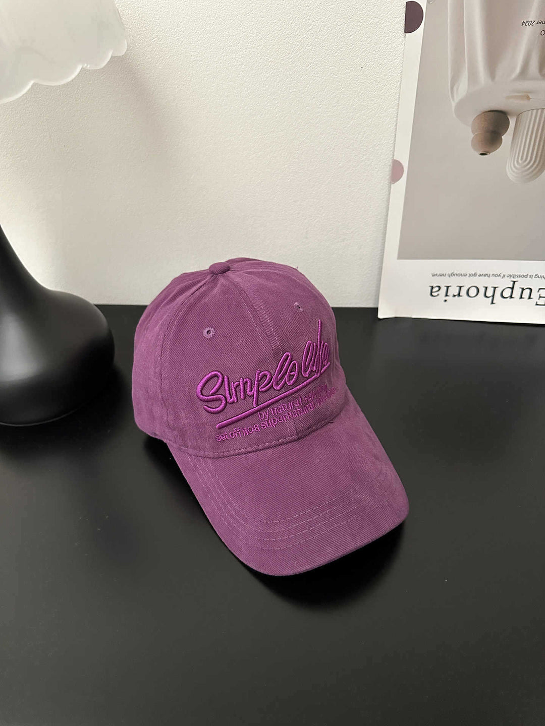 Unisex Casual Fleece-Blend Baseball Cap Bowlift