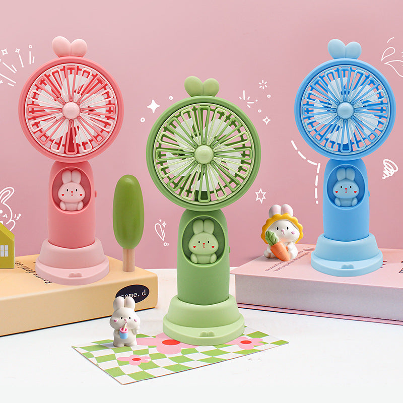 Unisex Portable Hand Fan with Animal Friendly Design Bowlift