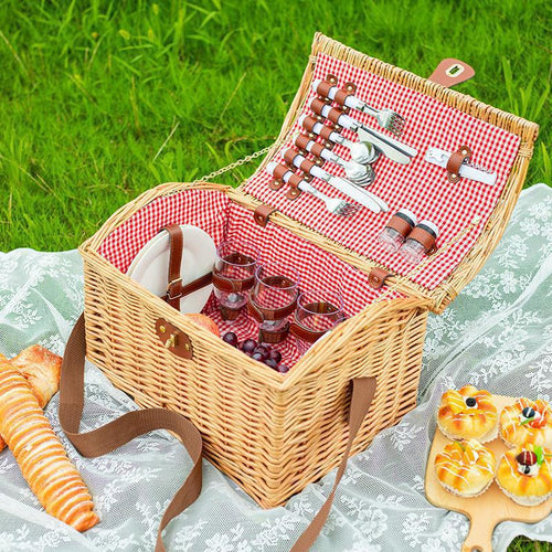 Handcrafted Wicker Storage Box Bowlift