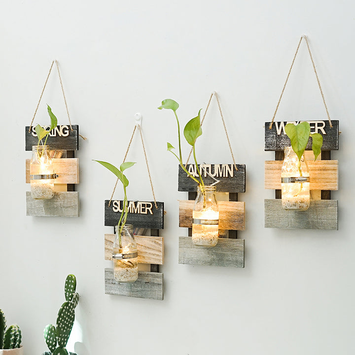 Wall decoration with glass carafe holder Bowlift