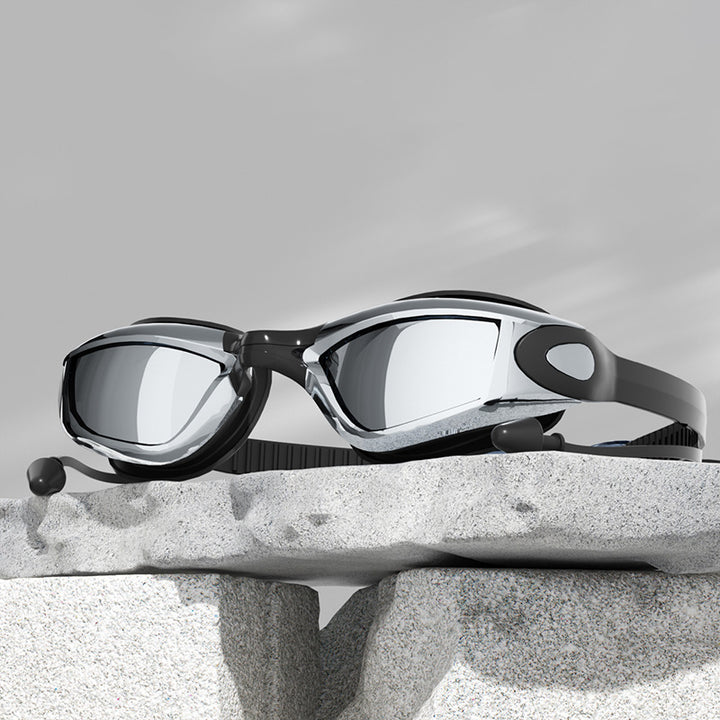 Men's Advanced Anti-Fog Swimming Goggles Bowlift