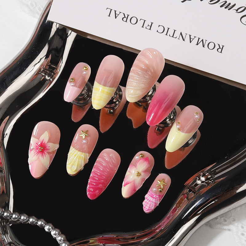 Flower-Inspired Press-On Nail Collection Bowlift